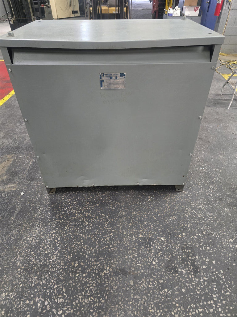 Olson 2216-AD 250 KVA Dry Type Transformer 460 to 410/240 Volts