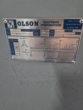Olson 2216-AD 250 KVA Dry Type Transformer 460 to 410/240 Volts