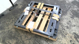 Overly Hautz 449B2 Adjustable Motor Base 18" X 25" Groove Dimensions 449T