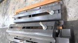 A100225-C Adjustable Motor Base Rails 21-1/2" Motor Mount Adjustment