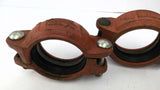 Victaulic Quick Vic 3/88.9-107N Rigid Grooved Pipe Coupling 3"
