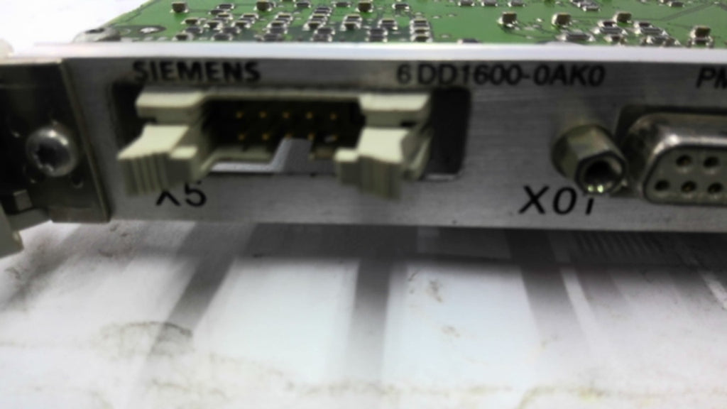 Siemens 6DD1600-0AK0 Processor Module