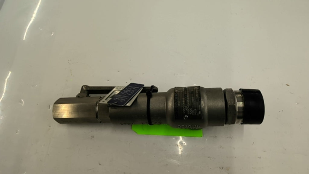 Consolidated 19096MCF-2-S4-MS-33-SW-SW-LA Spring Loaded Pressure Relief Valve