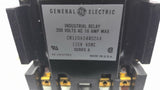 General Electric CR120A04D02AA Industrial Relay AC 10 AMP MAX 115V 60HZ Series A