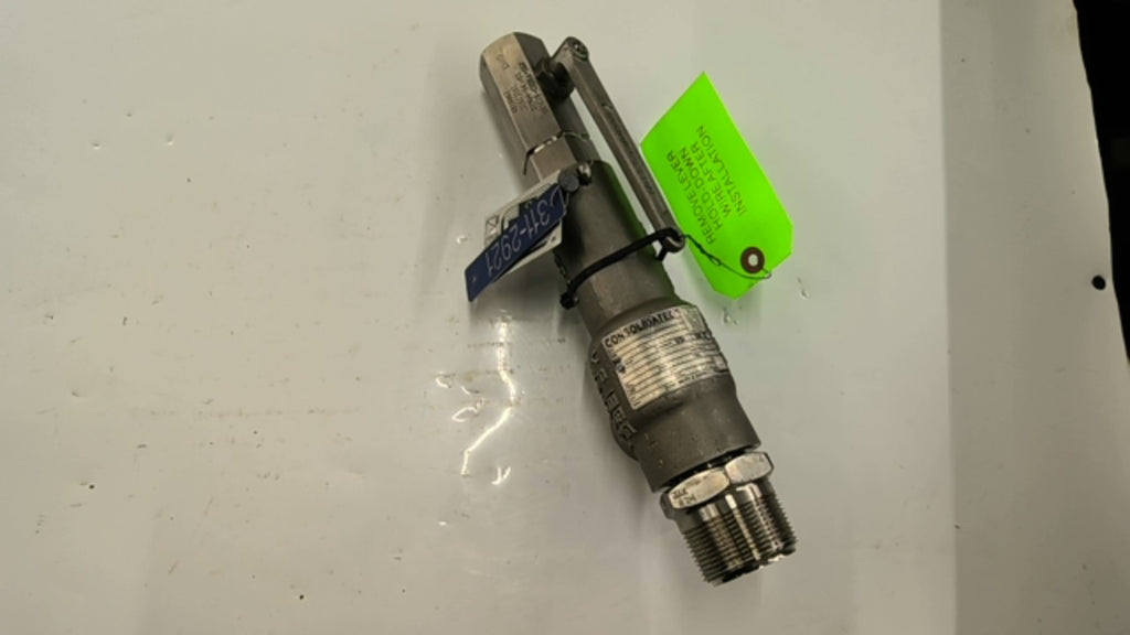 Consolidated 19096MCF-2-S4-MS-33-SW-SW-LA Spring Loaded Safety Relief Valve