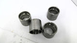 Tay 1-1/2-316 Stainless Steel Pipe Coupling Lot Of 4