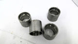 Tay 1-1/2-316 Stainless Steel Pipe Coupling Lot Of 4