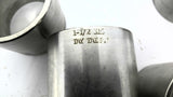 Tay 1-1/2-316 Stainless Steel Pipe Coupling Lot Of 4