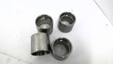 Tay 1-1/2-316 Stainless Steel Pipe Coupling Lot Of 4