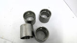 Tay 1-1/2-316 Stainless Steel Pipe Coupling Lot Of 4