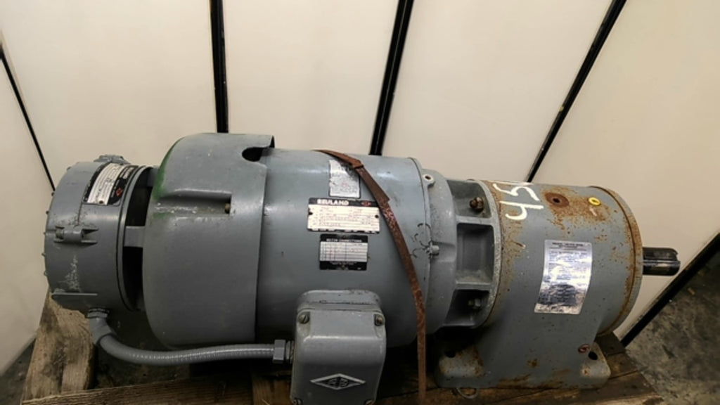 Reuland 44B1 Ac Brake Motor 3Hp 1800Rpm 4P 3Ph 256U 480V Tefc 60Hz