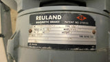 Reuland 44B1 Ac Brake Motor 3Hp 1800Rpm 4P 3Ph 256U 480V Tefc 60Hz