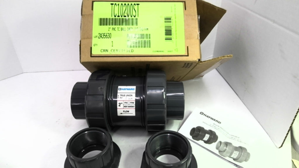 Hayward TC10200ST 2" PVC TC Check Ball Valve