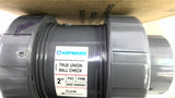 Hayward TC10200ST 2" PVC TC Check Ball Valve
