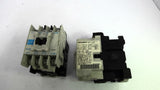 Mitsubishi S-N10 Magnetic Contactor 460 volt 5 Hp 110-120VAC Lot Of 2