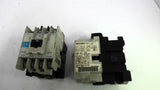 Mitsubishi S-N10 Magnetic Contactor 460 volt 5 Hp 110-120VAC Lot Of 2