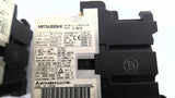 Mitsubishi S-N10 Magnetic Contactor 460 volt 5 Hp 110-120VAC Lot Of 2