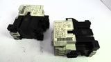 Mitsubishi S-N10 Magnetic Contactor 460 volt 5 Hp 110-120VAC Lot Of 2