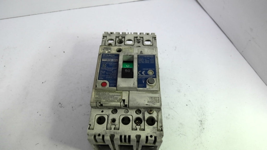 Mitsubishi NV50-SWU 50AMP 3PH Circuit Breaker 230-400VAC