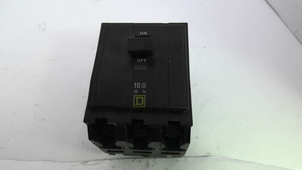Square D SR-393 30AMP 3-Pole HACR Type Circuit Breaker