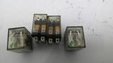 Omron LY-2N Relay 24VDC 240VAC 12AMPS 1/2HP Lot Of 4
