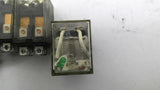 Omron LY-2N Relay 24VDC 240VAC 12AMPS 1/2HP Lot Of 4