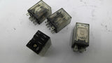 Omron LY-2N Relay 24VDC 240VAC 12AMPS 1/2HP Lot Of 4