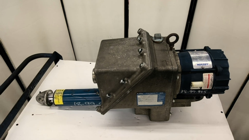 Jordan Controls LA-2510-4-.9/1600-12C-CN-4-1P-0-Z-Z Linear Actuator 460V 60Hz