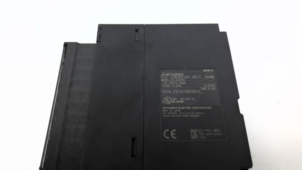 Mitsubishi Melsec-Q Q64DAN D/A Converter Unit 24VDC 0.24A