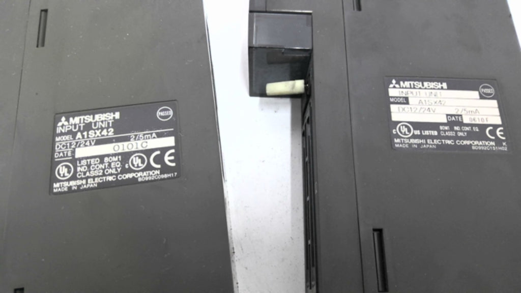 Mitsubishi A1SX42 Input Unit 12/24VDC 2/5mA