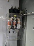 JR Automation 480 Volt 200 Amp Disconnect mounted in AMOD84x40x18FTCLP