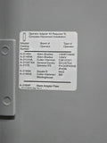 JR Automation 480 Volt 200 Amp Disconnect mounted in AMOD84x40x18FTCLP