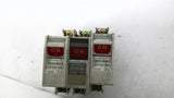 Mitsubishi CP30-BA Single Pole Circuit Protector 220V 2.5kA Lot Of 3