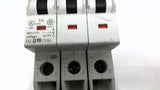 Eaton FAZ-D10/3-NA 3-Pole Circuit Breaker 415V 15kA 50/60HZ