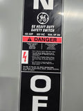 GE TH3365 400A 3 Pole 600V Fusible Heavy Duty Safety Switch NEMA 1