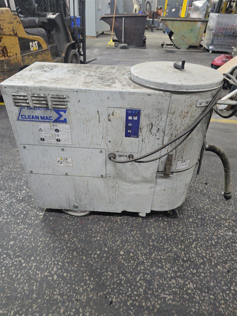 AMANO Clean Mac V-5Σ Industrial Vacuum 5HP 3-Phase 200V 60L