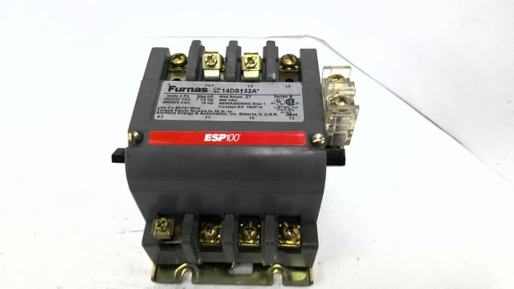 Furnas 14DS-32A 3PH 7.5HP Size 1 Starter200/230VAC 27A