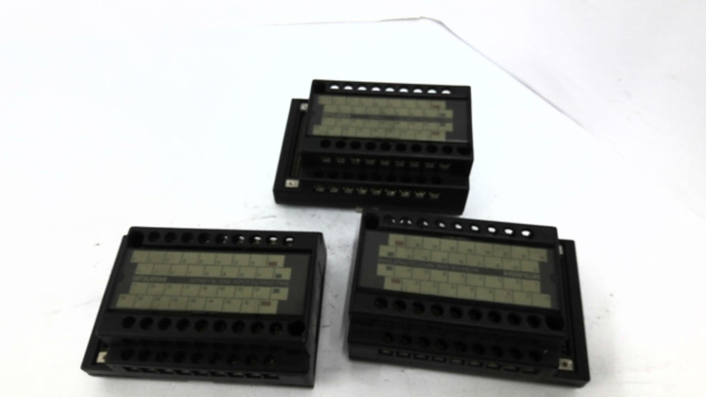 Mitsubishi A6TBXY36 Terminal Board Lot Of 3