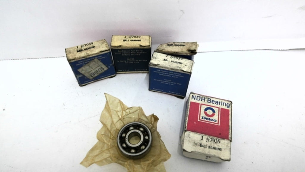 NDH 7039 954987 Roller Bearing 3/8" Bore 1" OD Lot Of 5