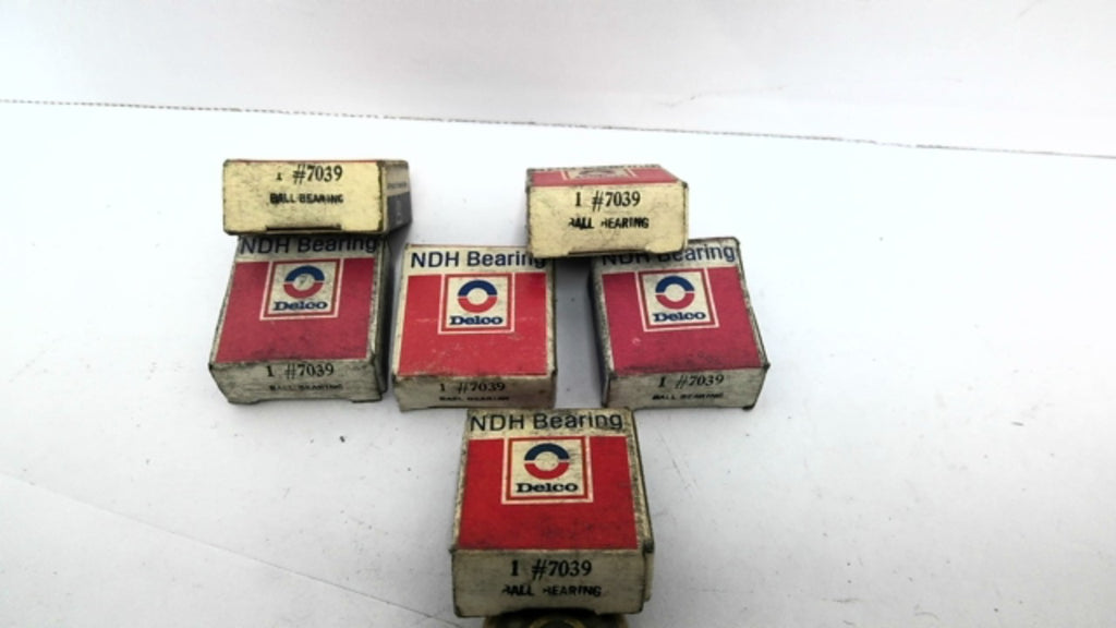 NDH 7039 Roller Bearing 3/8" Bore 1" OD Lot Of 6
