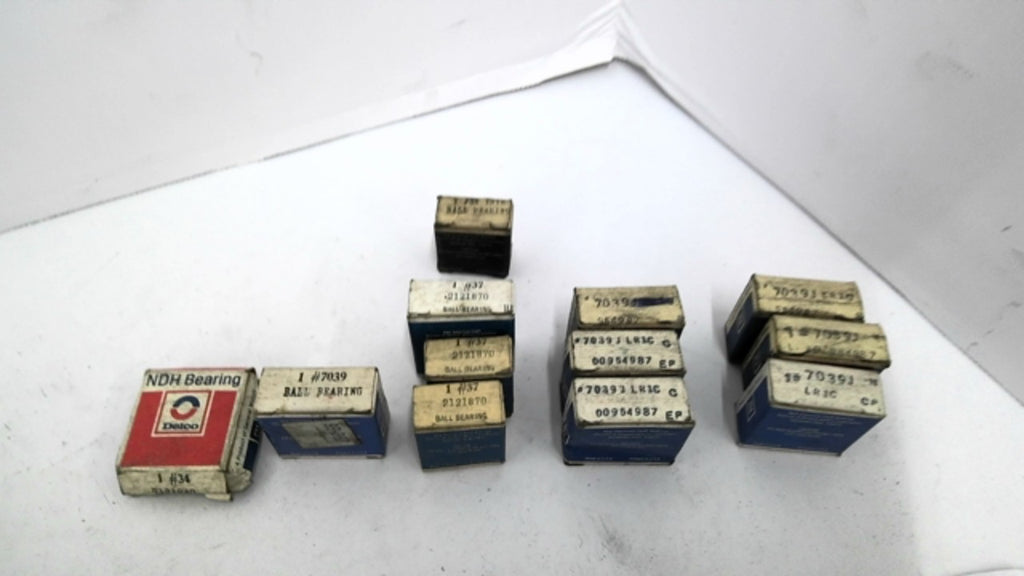 NDH Roller Ball Bearings Assortment Lot Of 12