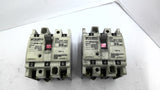 Mitsubishi NF30-FAU 30AMP Circuit Breaker 250VAC 2.5kA 50/60HZ Lot Of 2
