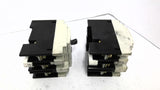 Mitsubishi NF30-FAU 30AMP Circuit Breaker 250VAC 2.5kA 50/60HZ Lot Of 2