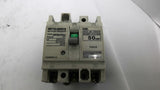 Mitsubishi NF50-FAU 50AMP 2-Pole Circuit Breaker 2.5kA 250VAC 50/60HZ