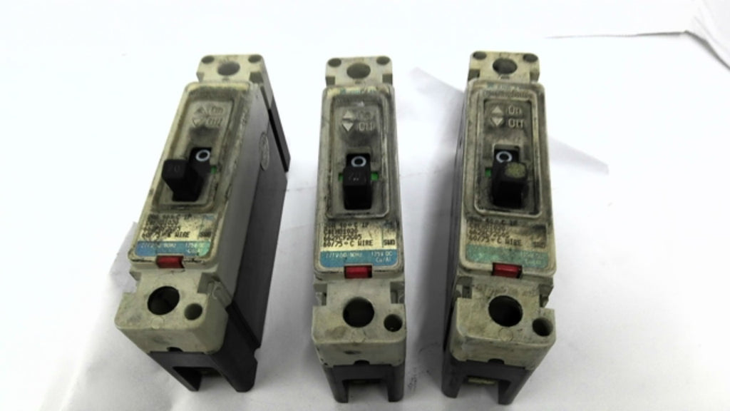 Westinghouse EHD1020 20AMP Single Pole Circuit Breaker 277V 50/60HZ 10kALot Of 3