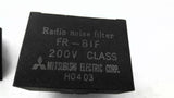 Mitsubishi FR-BIF Radio Noise Filter 200V Lot Of 2
