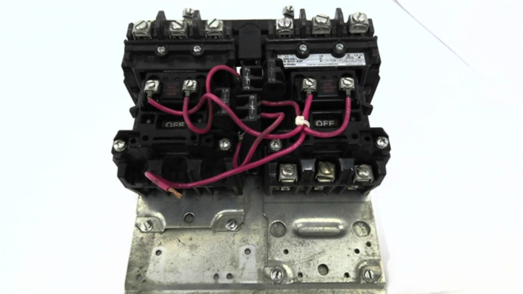Allen Bradley 505-BOD-A2F Nema Size 1 Reversing Starter 115-120V Coil