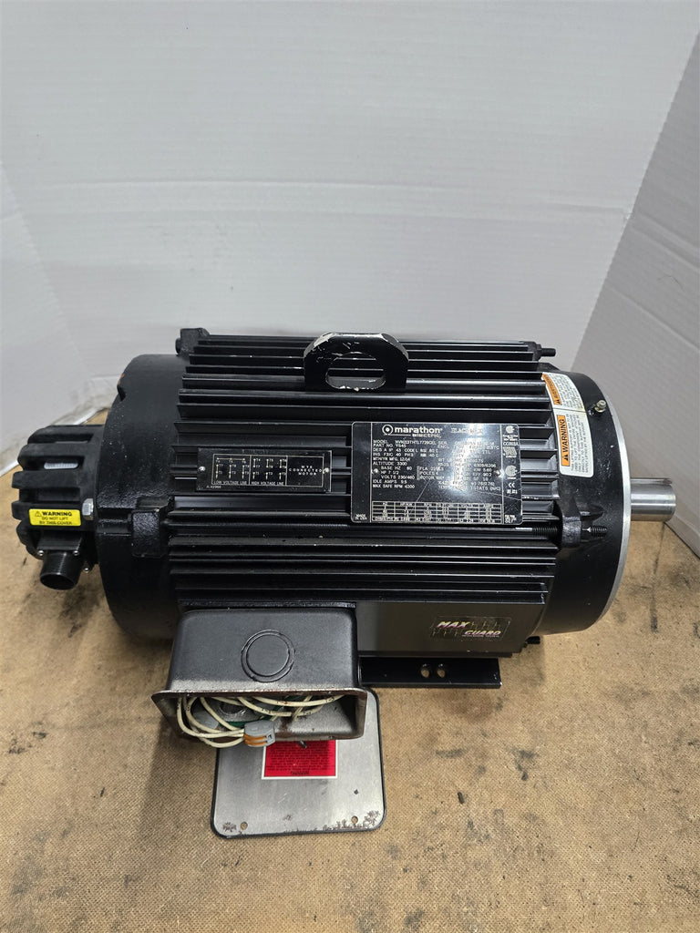 Marathon NVN213THTL7726CEL 7.5HP Motor Dynapar HS35 Encoder 230/460V 1800 RPM