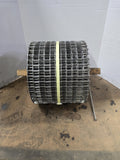 Flat Wire Mesh Galvanized Conveyor Belt 11" W x 50 Ft Long