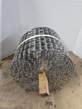 Flat Wire Mesh Galvanized Conveyor Belt 11" W x 50 Ft Long